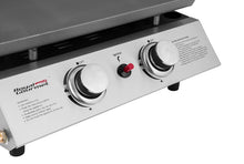 Load image into Gallery viewer, Royal Gourmet Portable 2 Burner Propane Gas Grill Griddle