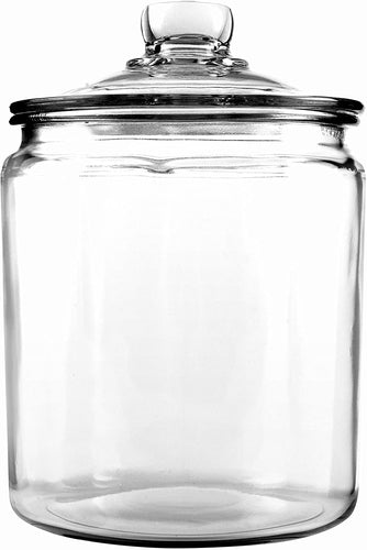 Anchor Hocking Heritage Hill Glass Cookie/Candy Jar, 1-Gallon