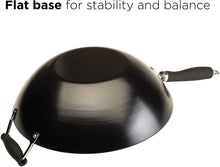 Load image into Gallery viewer, Ecolution Non-Stick Carbon Steel Wok with Soft Touch Riveted Handles