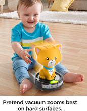 Load image into Gallery viewer, Fisher-Price Laugh &amp; Learn Crawl-After Cat on a Vac, Musical Baby Toy