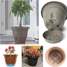 Load image into Gallery viewer, Bloem, Chocolate Lucca Self Watering Planter, 16&quot;, (LP1645)