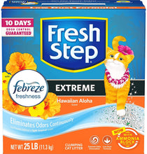 Load image into Gallery viewer, Fresh Step Cat Litter 25 lb Hawaiian Aloha