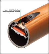 Load image into Gallery viewer, Rain Bird SSF70-50S Drip Irrigation Pressure Compensating 1/2" (.700 OD) Sub-Surface Emitter Tubing with Copper Shield Technology, 18" Emitter Spacing, 50' Roll, Copper