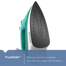 Load image into Gallery viewer, BLACK+DECKER Light &#39;N Easy Compact Steam Iron, Turquoise, IR1010