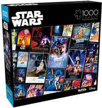 Load image into Gallery viewer, Buffalo Games Star Wars Collage: Original Trilogy Posters - 1000 Piece Jigsaw Puzzle