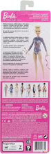Load image into Gallery viewer, Barbie Rhythmic Gymnast Blonde Doll (12-in/30.40-cm) with Colorful Metallic Leotard, 2 Clubs &amp; Ribbon Accessory, Great Gift for Ages 3 Years Old &amp; Up