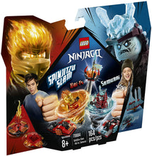 Load image into Gallery viewer, LEGO NINJAGO Spinjitzu Slam Kai vs Samurai 70684 Building Kit (164 Pieces)