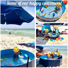Load image into Gallery viewer, KOPEKS Outdoor Swimming Pool Bathing Tub - Portable Foldable - Ideal for Pets