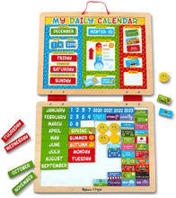 Load image into Gallery viewer, Melissa &amp; Doug My First Daily Magnetic Calendar