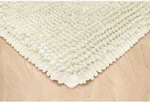 Load image into Gallery viewer, Laura Ashley 2-Piece Butter Chenille 20" x 34" Bath Mat Set, Aqua