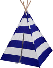 Load image into Gallery viewer, Wildkin Kids 100% Cotton Teepee Play Tent for Boys and Girls, Kids Play Tent