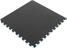 Load image into Gallery viewer, Cap High Density Reversible 4-Piece Puzzle Exercise Mat,Blue/Gray