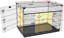 Load image into Gallery viewer, Lucky Dog Double Door Dog Crate
