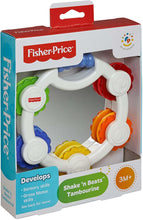 Load image into Gallery viewer, Fisher-Price Shake &#39;n Beats Tambourine Baby Rattle Toy