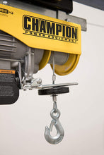 Load image into Gallery viewer, Champion Power Equipment-18890 Automatic Electric Hoist with Remote Control, 440/880-lb.