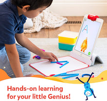 Load image into Gallery viewer, Osmo - Little Genius Starter Kit for iPad - 4 Hands-On Educational Games - Ages 3-5 - Problem Solving, Phonics &amp; Creativity (Osmo iPad Base Included)