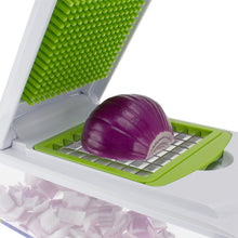 Load image into Gallery viewer, Freshware KT-405 4-in-1 Onion Chopper, Vegetable Slicer, Fruit and Cheese Cutter Container with Storage Lid