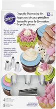 Load image into Gallery viewer, Wilton Cupcake Decorating Icing Tips, 12-Piece Set