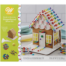 Load image into Gallery viewer, Wilton Ready to Decorate Gingerbread Townhouse Decorating Kit