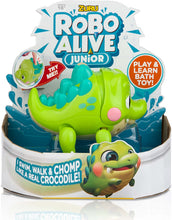 Load image into Gallery viewer, Robo Alive Junior Battery-Powered Baby Crocodile Bath Toy by ZURU