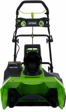 Load image into Gallery viewer, Greenworks Cordless Snow Thrower