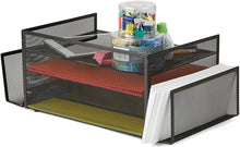 Load image into Gallery viewer, Mind Reader 4TSIDE2 Tier Desk File Tray