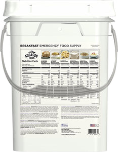 Augason Farms Breakfast Emergency Food Supply 11 lbs 1.8 oz 4 Gallon Pail