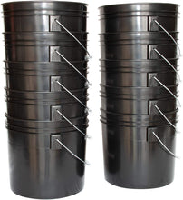 Load image into Gallery viewer, Argee 3.5 Gallon Heavy Duty Bucket, Black (Pack of 10)