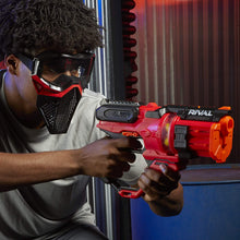 Load image into Gallery viewer, Nerf Rival Roundhouse XX-1500 Red Blaster -- Clear Rotating Chamber Loads Rounds into Barrel -- 5 Integrated Magazines, 15 Nerf Rival Rounds
