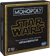 Load image into Gallery viewer, Monopoly: Star Wars Complete Saga Edition Board Game for Kids Ages 8 &amp; Up