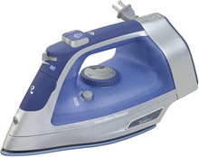 Load image into Gallery viewer, Hamilton Beach Steam Iron &amp; Vertical Steamer for Clothes with Scratch-Resistant Durathon Soleplate, 1500 Watts, Retractable Cord, 3-Way Auto Shutoff, Anti-Drip, Self-Cleaning, Blue (19803)