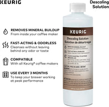 Load image into Gallery viewer, Keurig Includes Descaling Solution, Water Filter Cartridges &amp; Rinse Pods