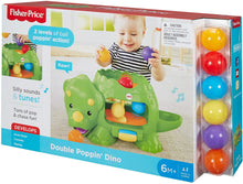 Load image into Gallery viewer, Fisher-Price Double Poppin&#39; Dino