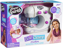 Load image into Gallery viewer, Sew Crazy Sewing Machine w/Magic Sequin Headband NEW