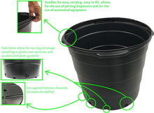 Load image into Gallery viewer, Viagrow Gallon Round Plastic Nursery Garden POTS
