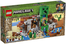 Load image into Gallery viewer, LEGO Minecraft The Creeper Mine 21155 Building Kit, New 2019 (834 Pieces)