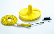 Load image into Gallery viewer, CREATIVE CEDAR DESIGNS Disk Swing with Rope