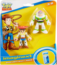 Load image into Gallery viewer, Fisher-Price Imaginext Toy Story Buzz Lightyear &amp; Jessie, Multicolor