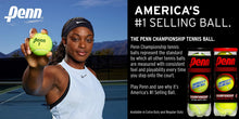 Load image into Gallery viewer, Penn Championship Tennis Balls - Extra Duty Felt Pressurized Tennis Balls