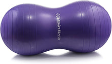 Load image into Gallery viewer, bintiva Anti-Burst Peanut Ball, Including a Free Foot Pump, for Labor, Physical Therapy, Fitness, and Exercise