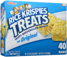 Load image into Gallery viewer, Kellogg's Rice Krispies Treats - Original - 31.20 Ounces - 40 Count