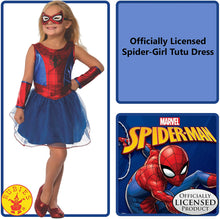 Load image into Gallery viewer, Rubie's Marvel Classic Child's Spider-Girl Costume