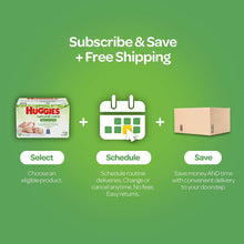 Load image into Gallery viewer, Huggies Natural Care Sensitive Baby Wipes, Unscented, 3 Refill Packs (624 Wipes Total)