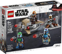 Load image into Gallery viewer, LEGO Star Wars Mandalorian Battle Pack 75267 Mandalorian Shock Troopers and Speeder Bike Building Kit; Great Gift Idea for Any Fan of Star Wars: The Mandalorian TV Series, New 2020 (102 Pieces)