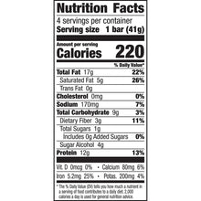 Load image into Gallery viewer, :ratio KETO friendly Lemon Almond Crunchy Bar, Gluten Free, 4 ct Box