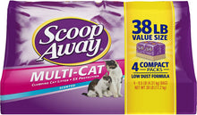 Load image into Gallery viewer, Scoop Away Multi-Cat, Scented Cat Litter, 38 Pounds (1)