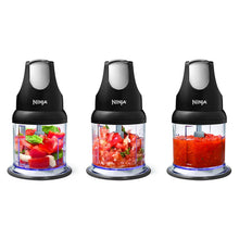Load image into Gallery viewer, Ninja Food Chopper Express Chop with 200-Watt, 16-Ounce Bowl for Mincing, Chopping, Grinding, Blending and Meal Prep (NJ110GR)