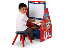 Load image into Gallery viewer, Delta Children Activity Center with Easel Desk, Stool and Toy Organizer