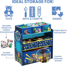 Load image into Gallery viewer, Delta Children 6-Bin Toy Storage Organizer