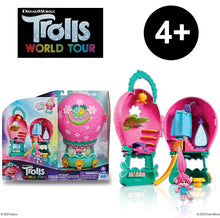 Load image into Gallery viewer, Trolls DreamWorks World Tour Tour Balloon, Toy Playset with Poppy Doll, with Storage and Handle for On-The-Go Play, Girls 4 Years and Up